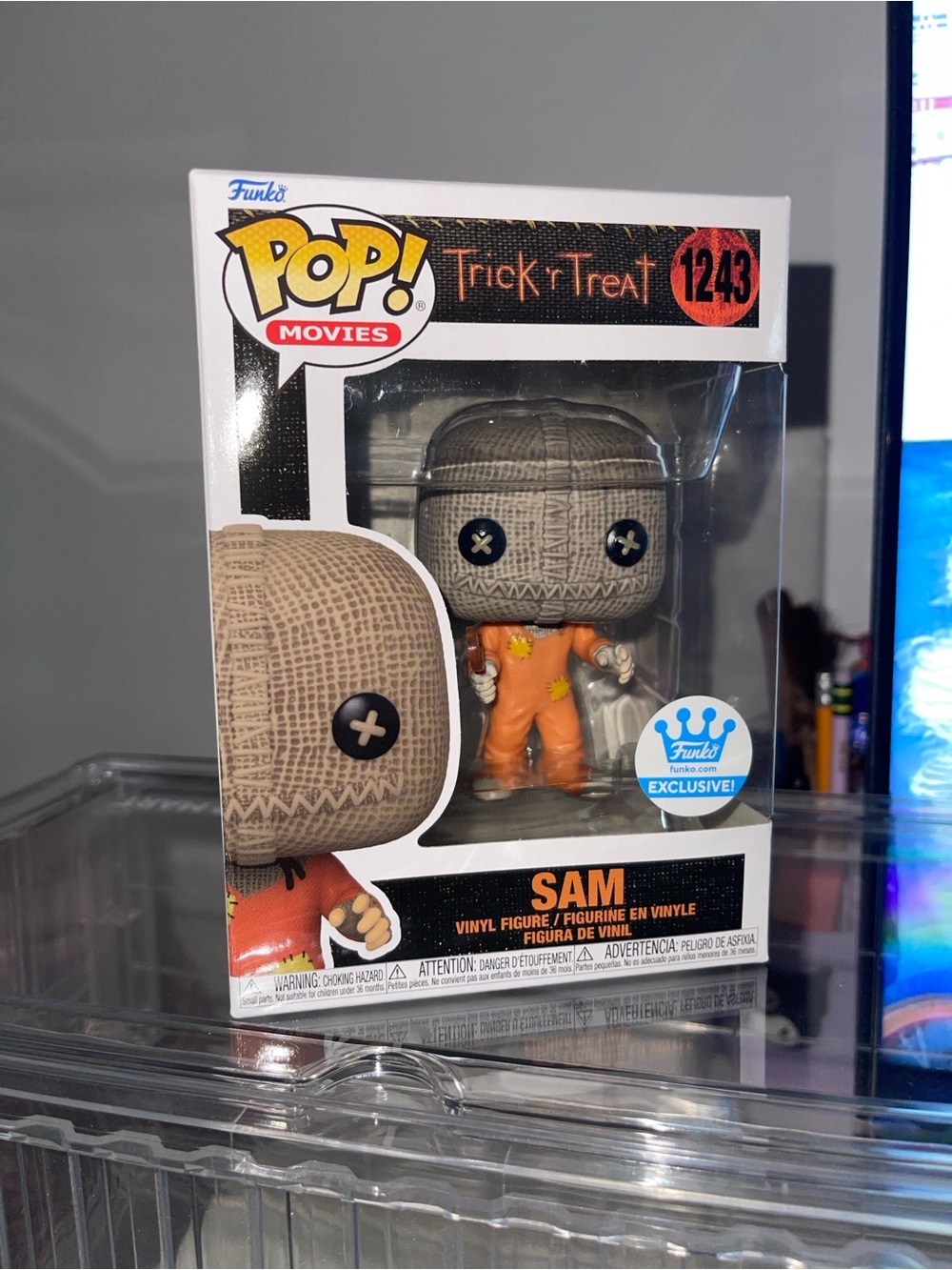Funko Pop Trick 'r Treat Sam 1243 Vinyl Figure